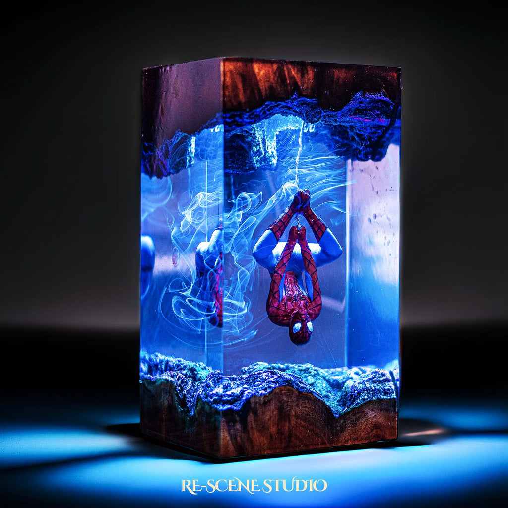 Spider-Man Resin Lamp — view 9