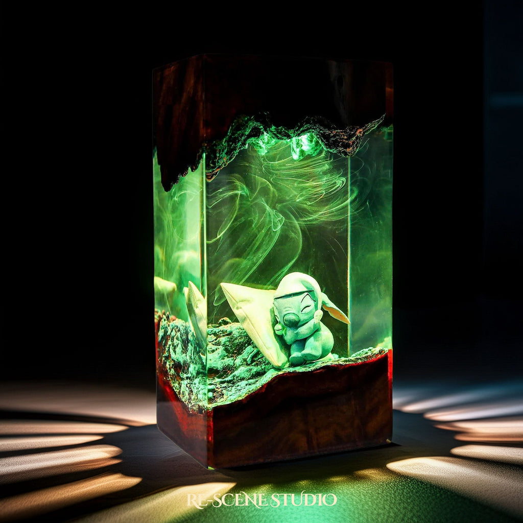 Stitch Resin Lamp V1 — view 4