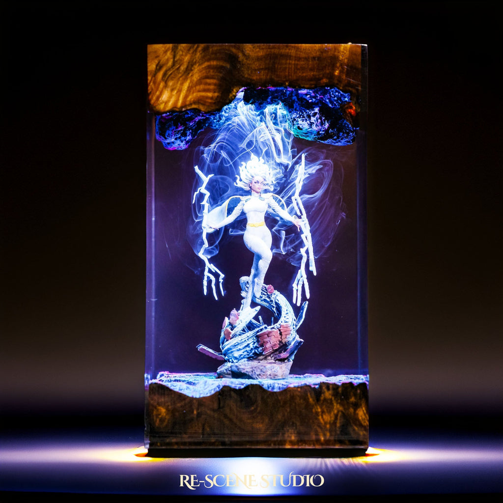Storm Resin Lamp — view 2