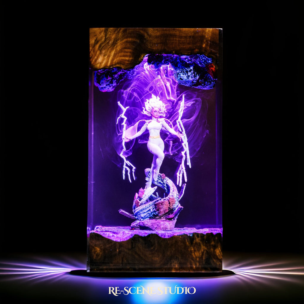 Storm Resin Lamp — view 4