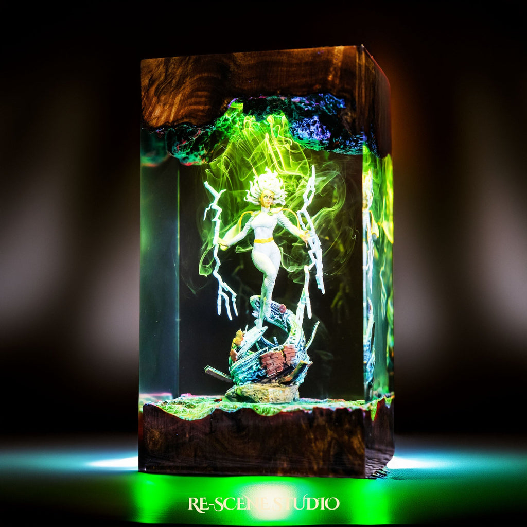Storm Resin Lamp — view 6