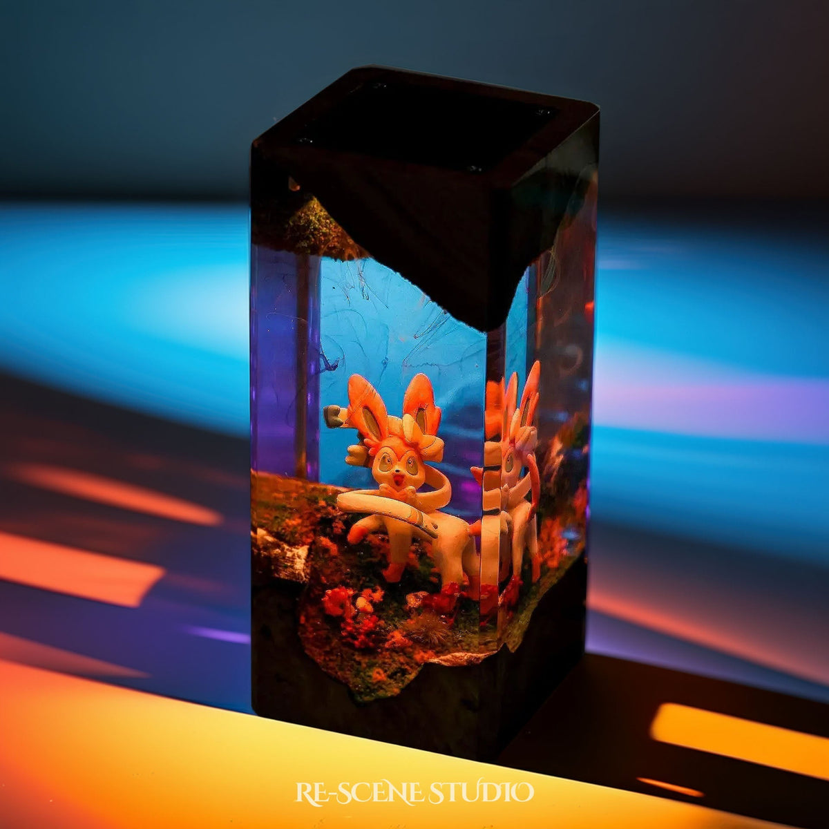 Sylveon Fairy Bloom Resin Lamp — view 3