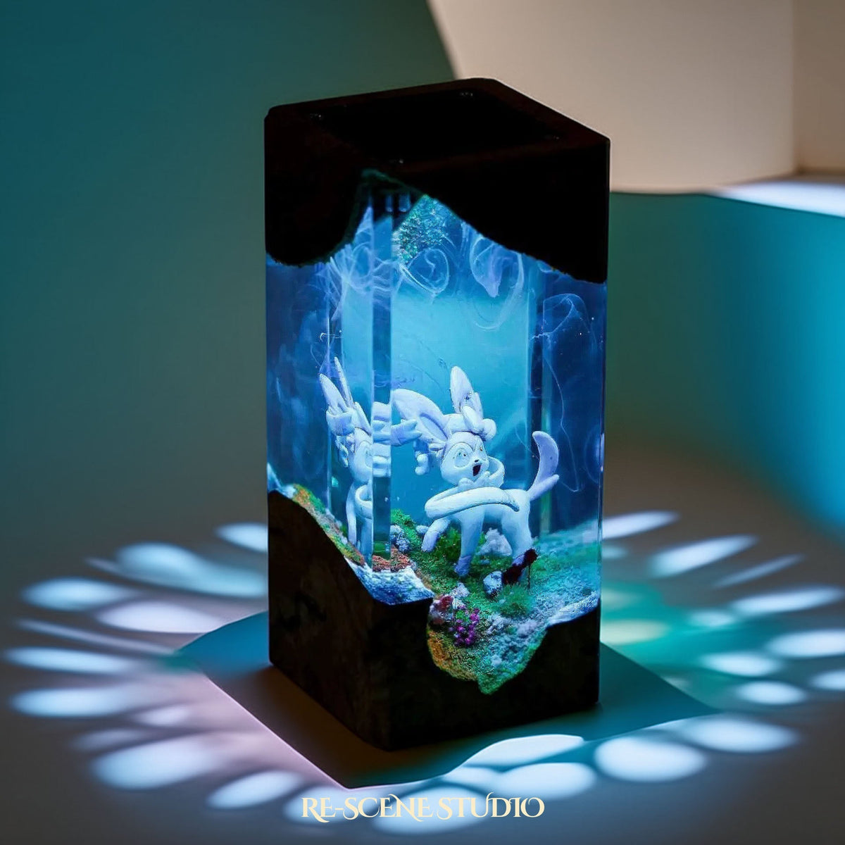 Sylveon Fairy Bloom Resin Lamp — view 4