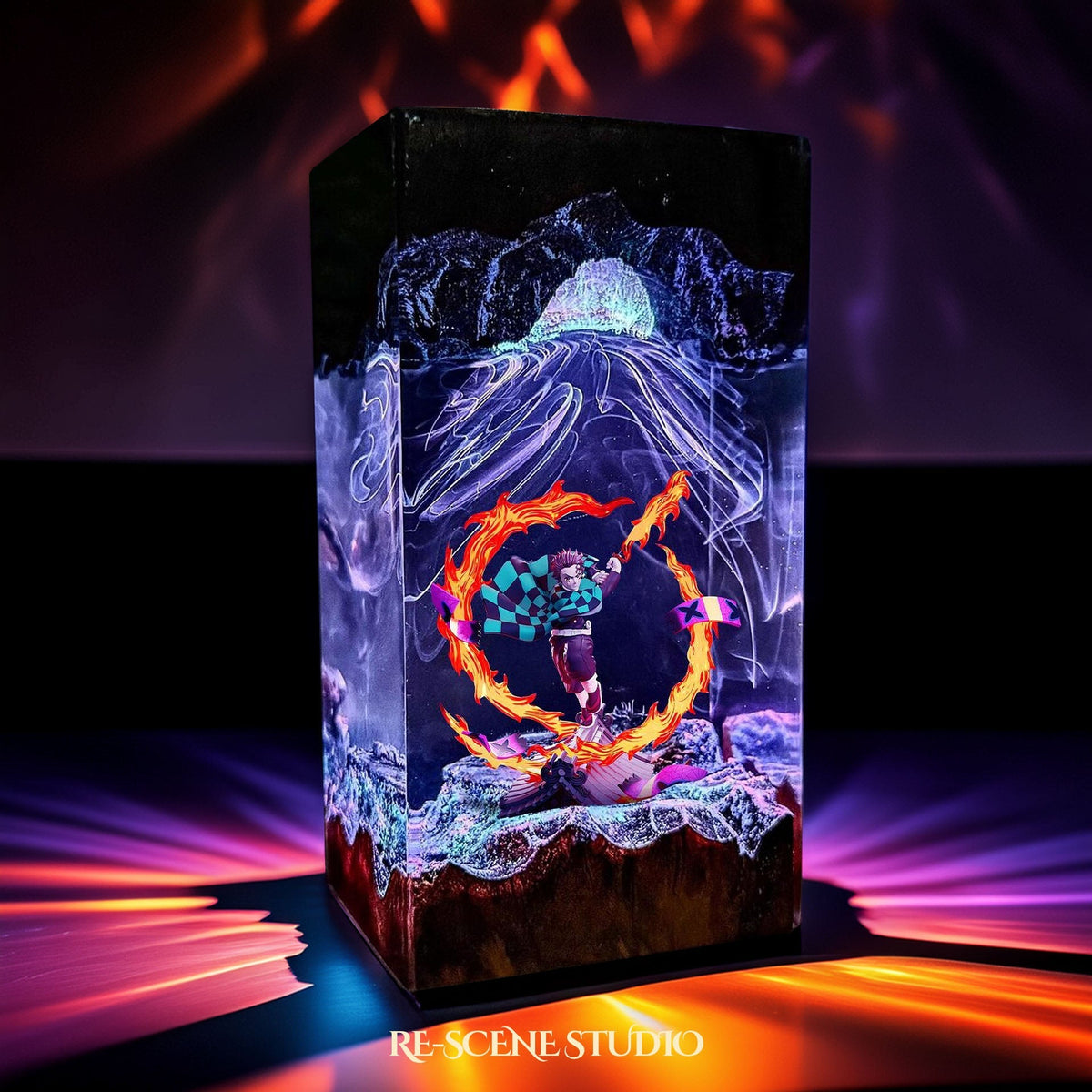 Tanjiro Resin Lamp V2 — view 3
