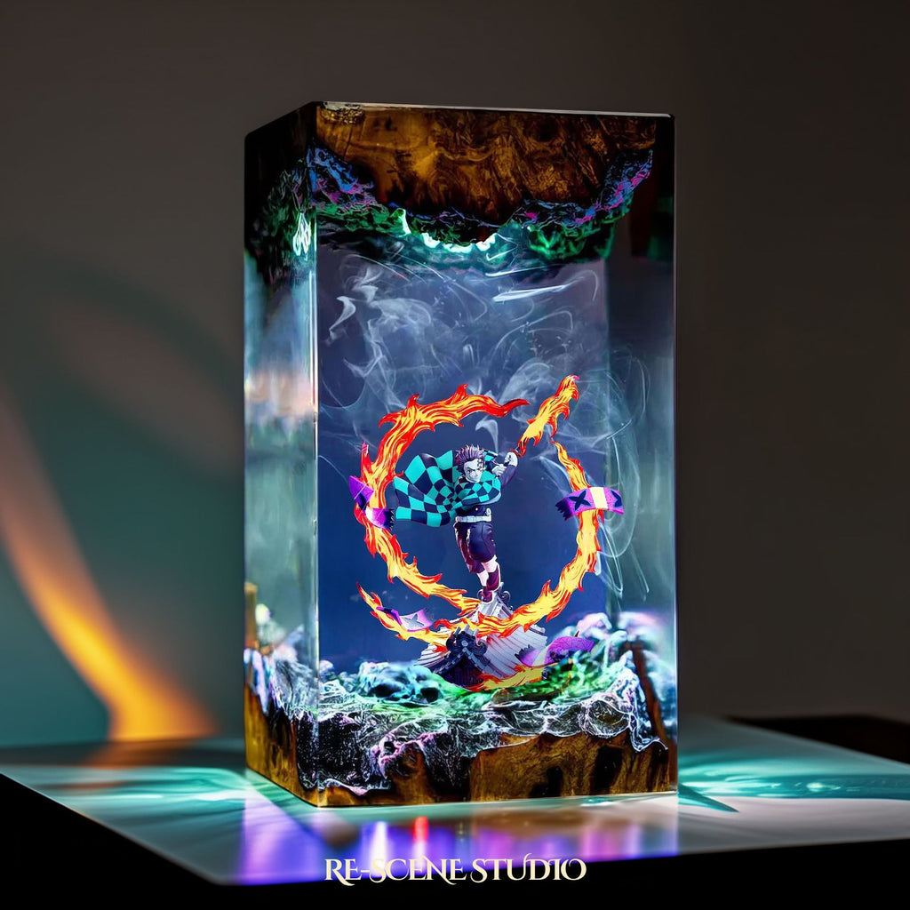 Tanjiro Resin Lamp V2 — view 7