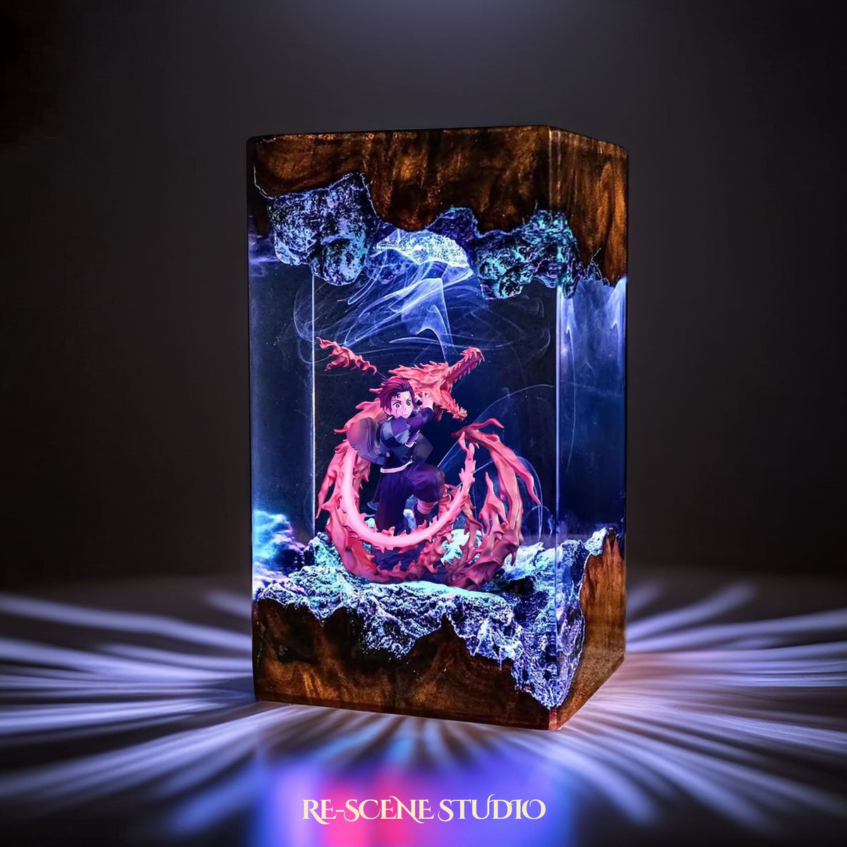 Tanjiro Resin Lamp V3 — view 3