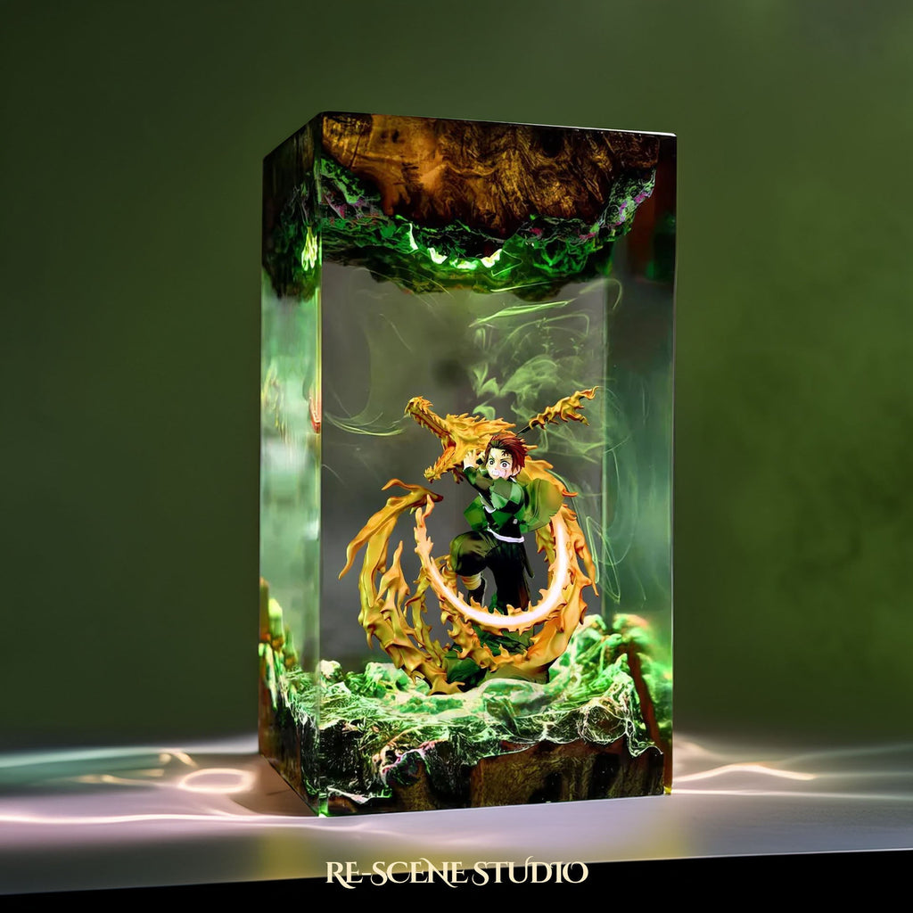 Tanjiro Resin Lamp V3 — view 5