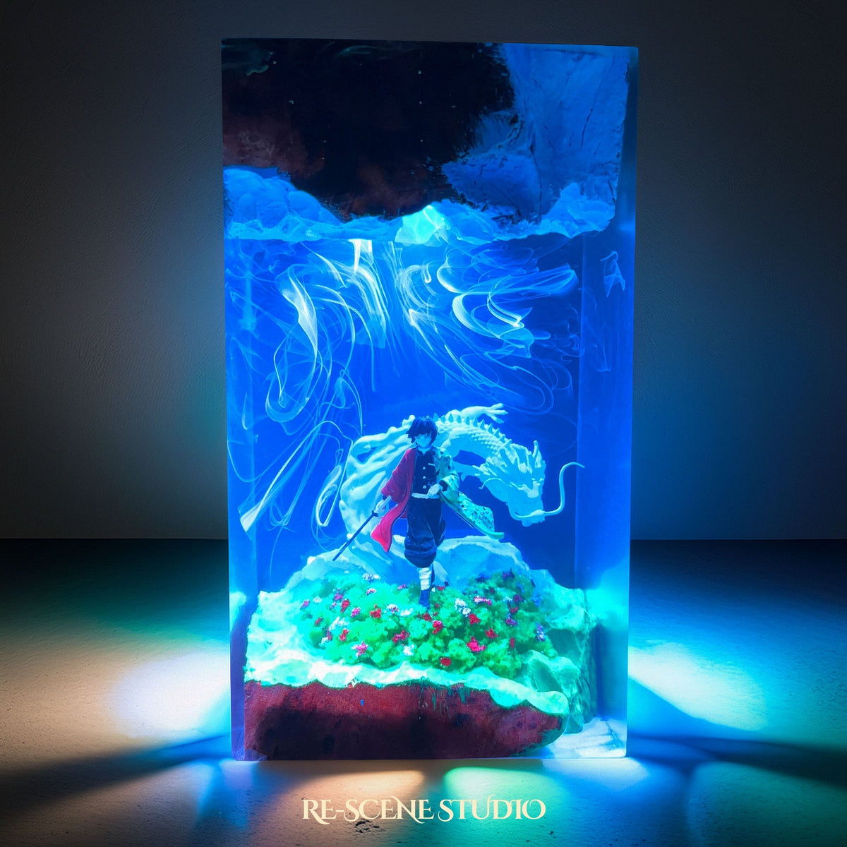 Giyu Tomioka Resin Lamp — view 5