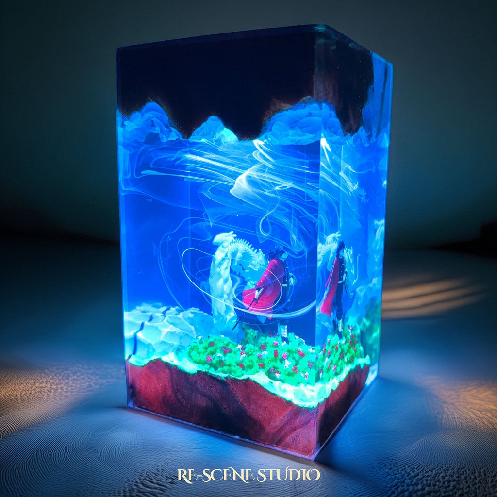 Giyu Tomioka Resin Lamp — view 6
