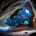 Sea Turtle Family Resin Lamp