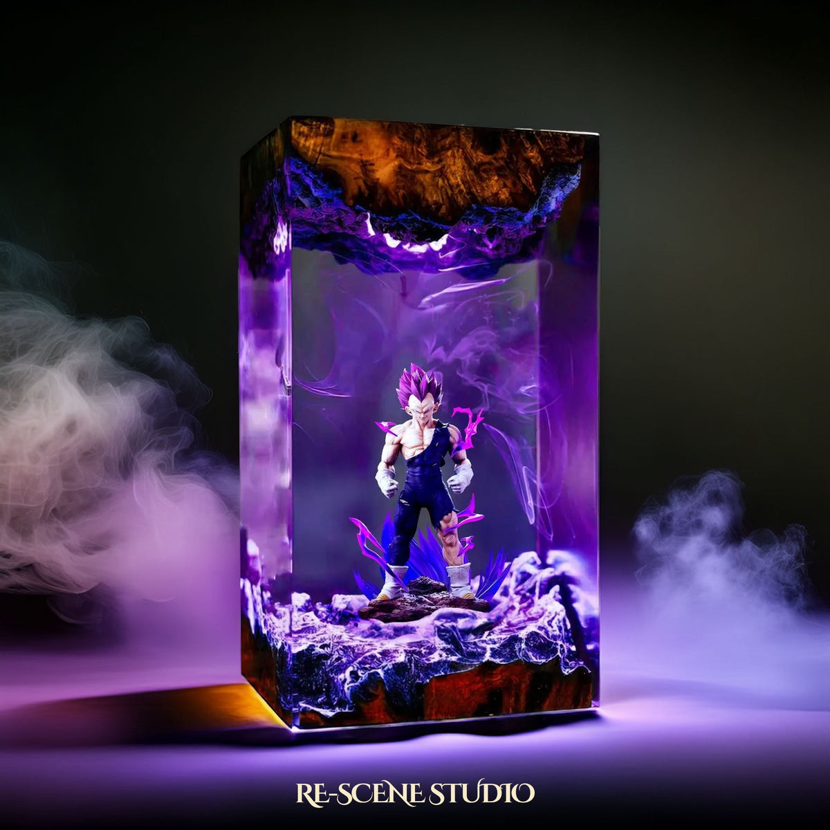Vegeta Ultra Ego Resin Lamp V1
