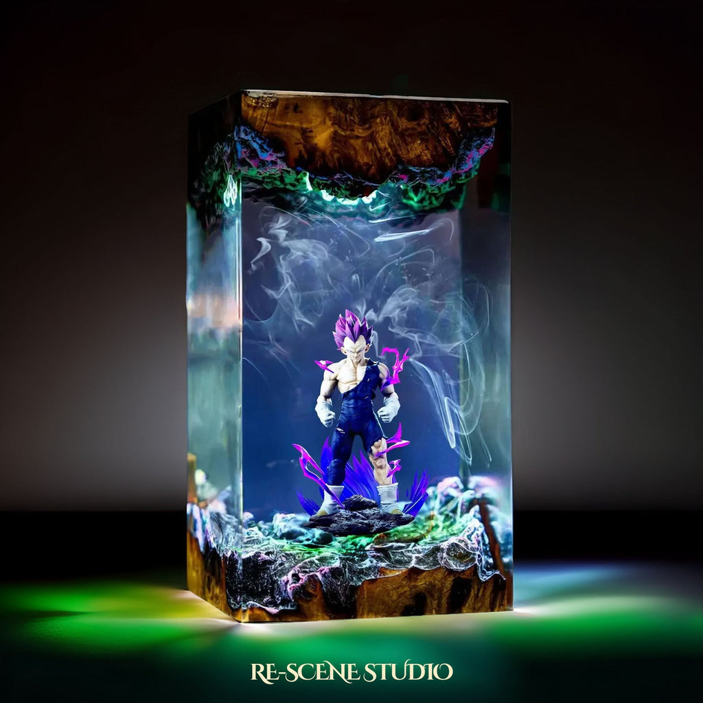 Vegeta Ultra Ego Resin Lamp V1 — view 2