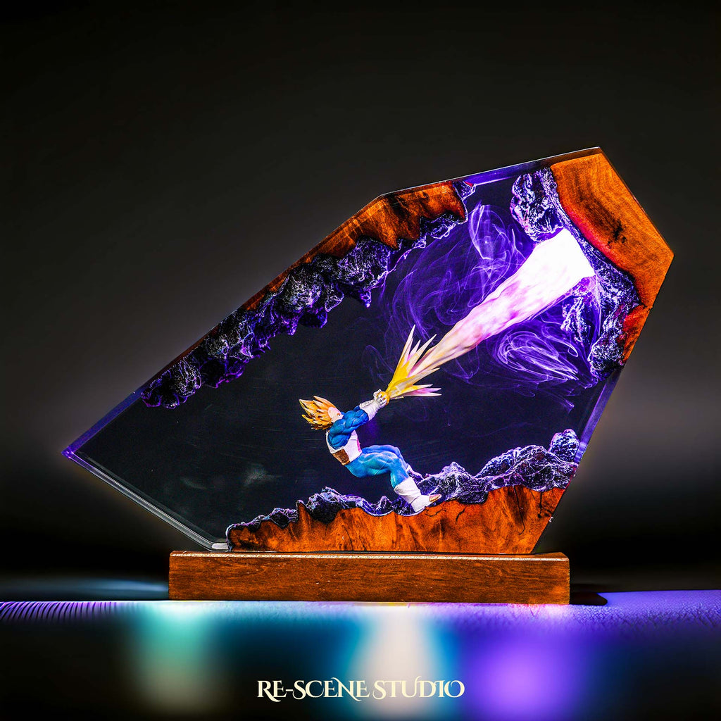 Vegeta Resin Lamp — view 7