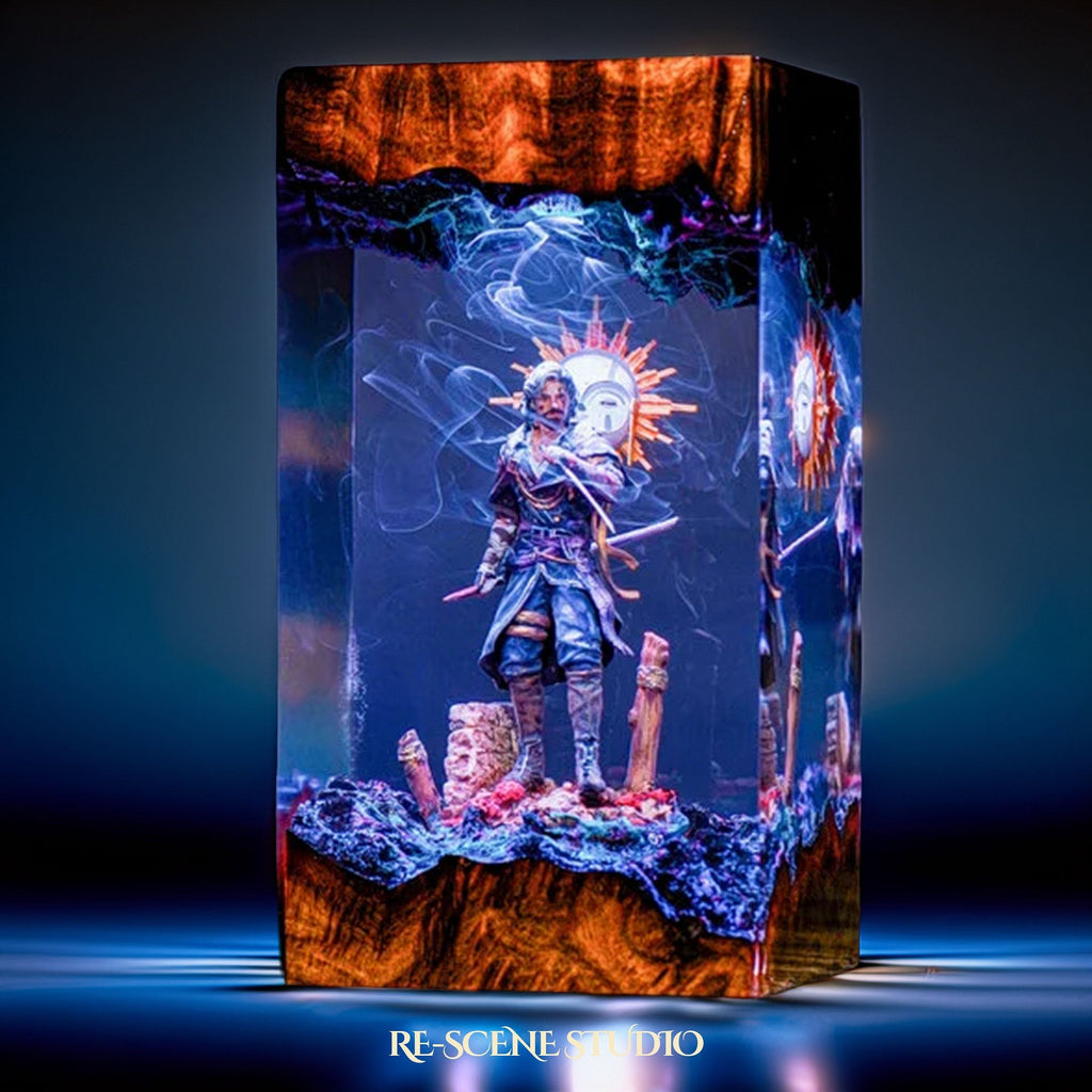 Verso Resin Lamp — view 2
