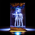 Vincent Vega and Jules Winnfield Resin Lamp
