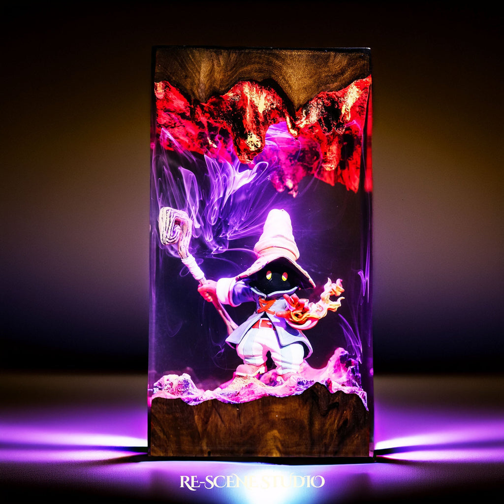 Vivi Ornitier Resin Lamp — view 3