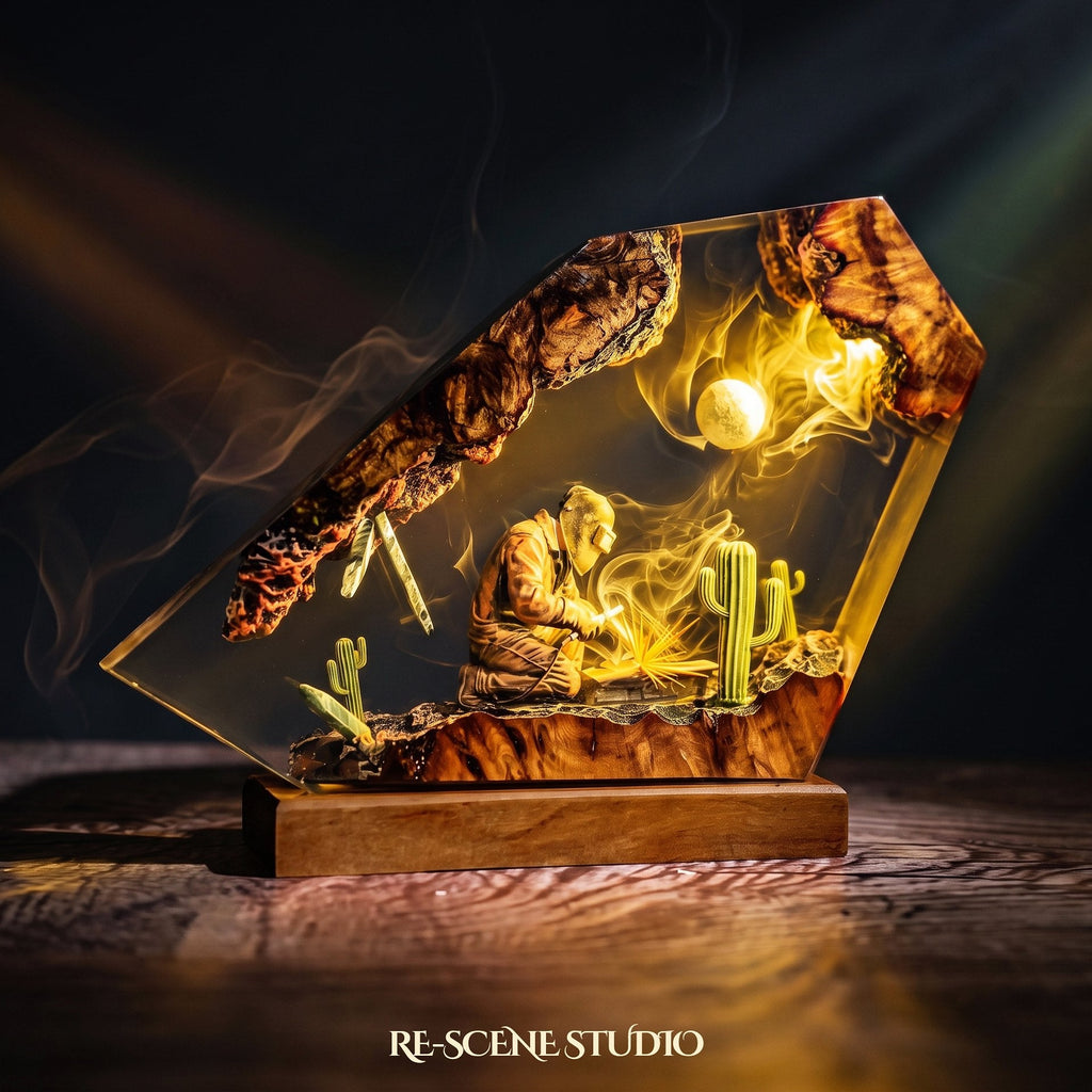 Welder Resin Lamp — view 4