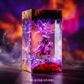 Witch Knight Rider Pillar Resin Lamp