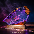 Witch Knight Rider Resin Lamp
