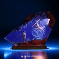 Wukong vs Bull King Resin Lamp