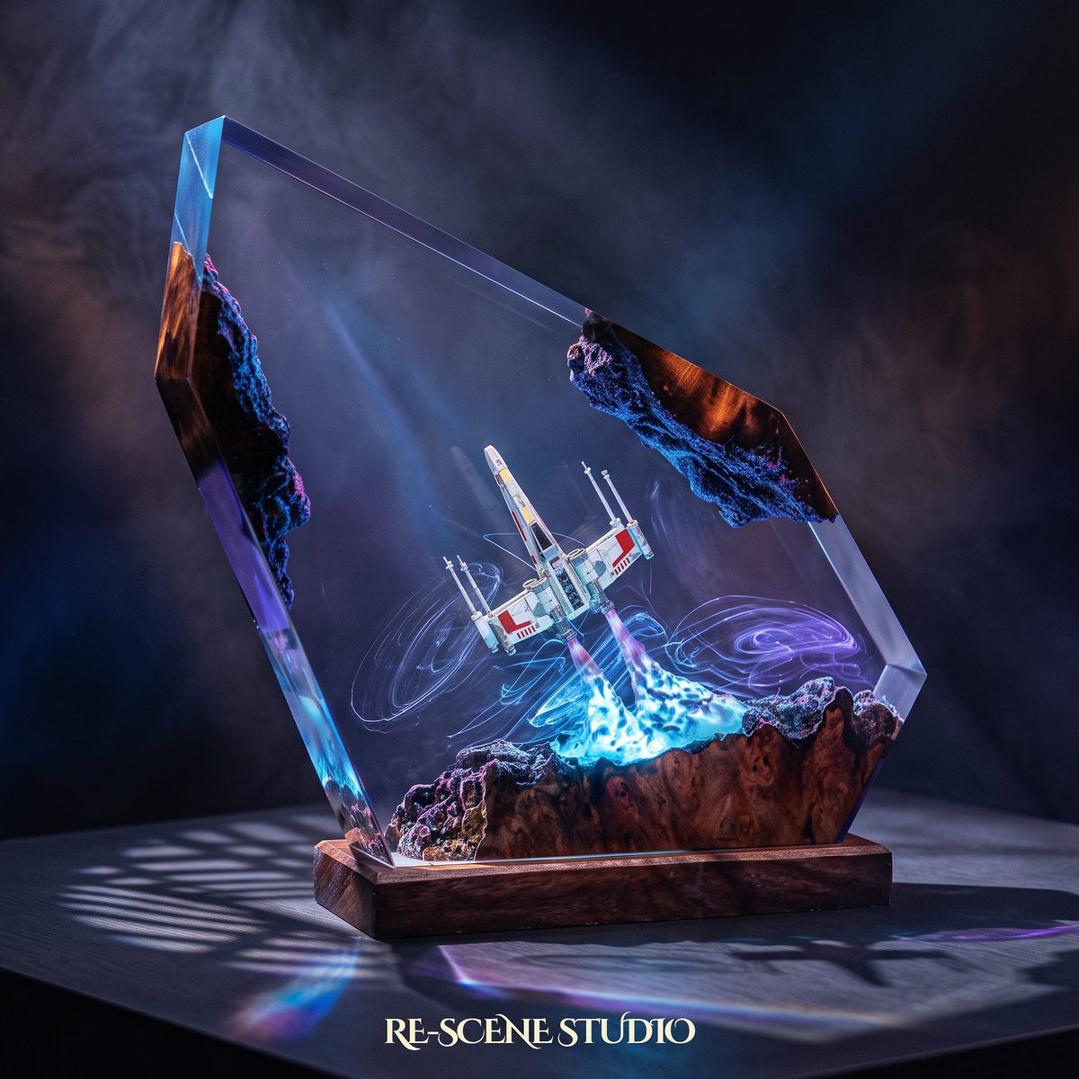 X-Wing Resin Lamp