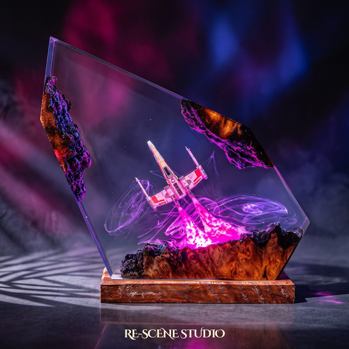 X-Wing Resin Lamp — view 3