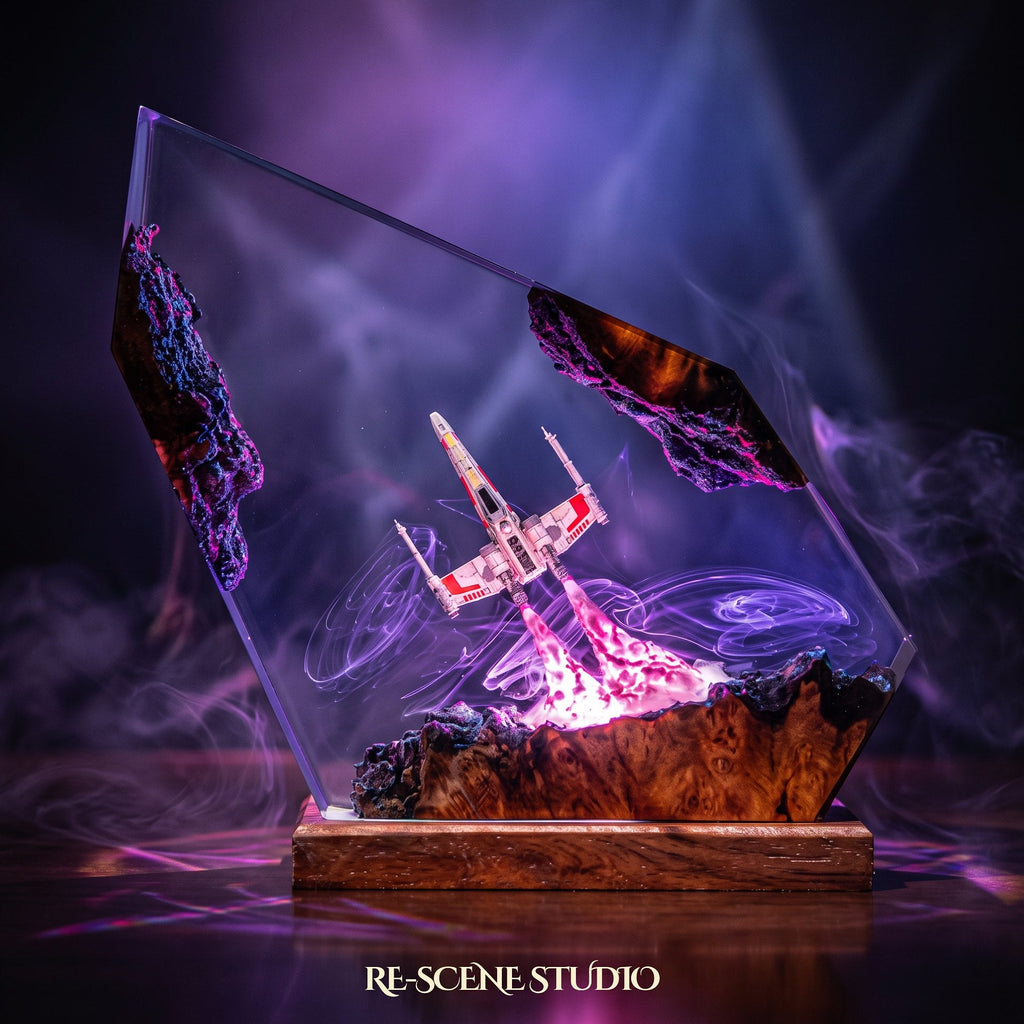 X-Wing Resin Lamp — view 4