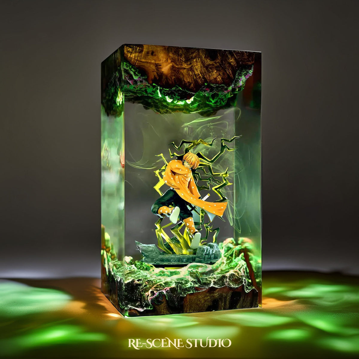 Zenitsu Resin Lamp — view 6