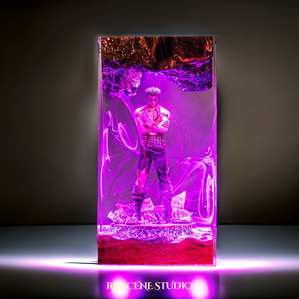 Roronoa Zoro Resin Lamp V4 — view 3