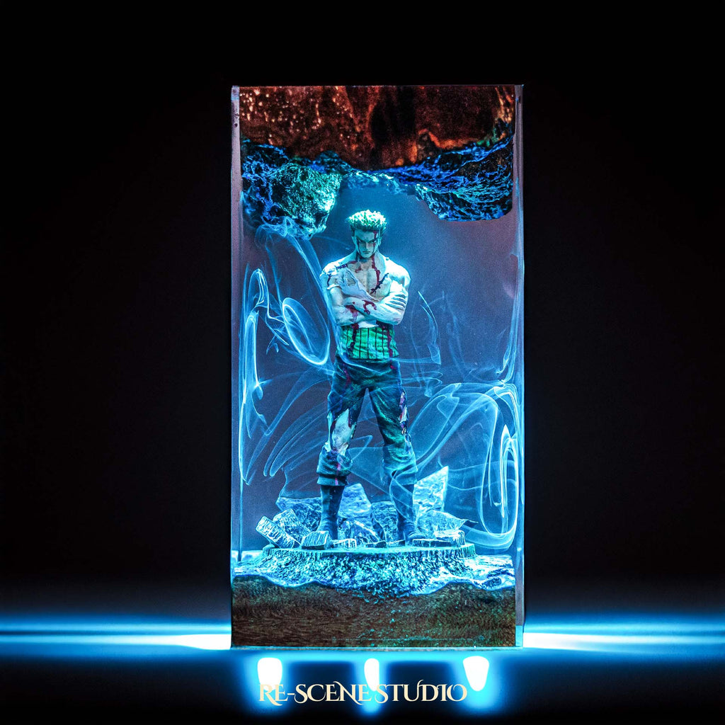 Roronoa Zoro Resin Lamp V4 — view 4