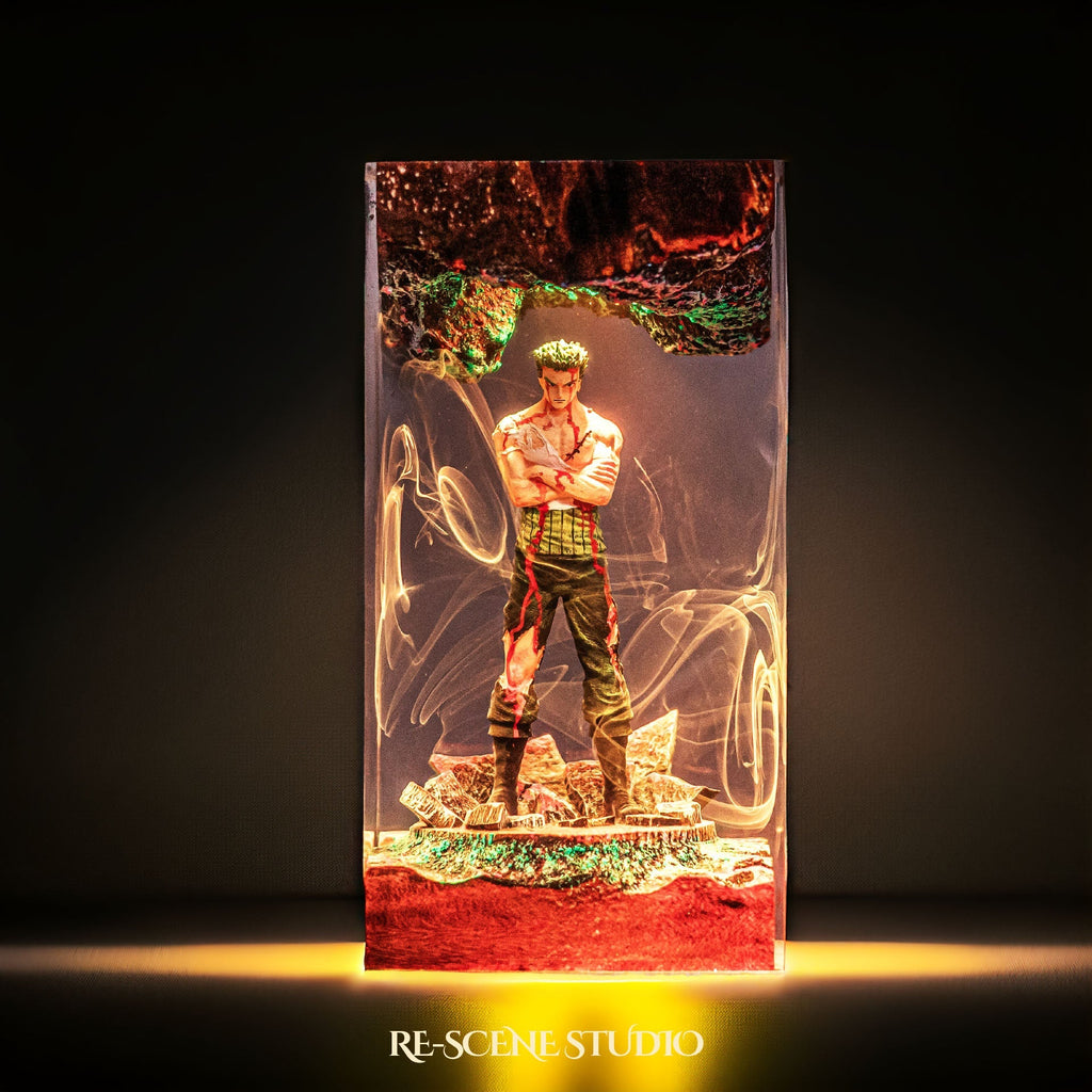 Roronoa Zoro Resin Lamp V4 — view 5