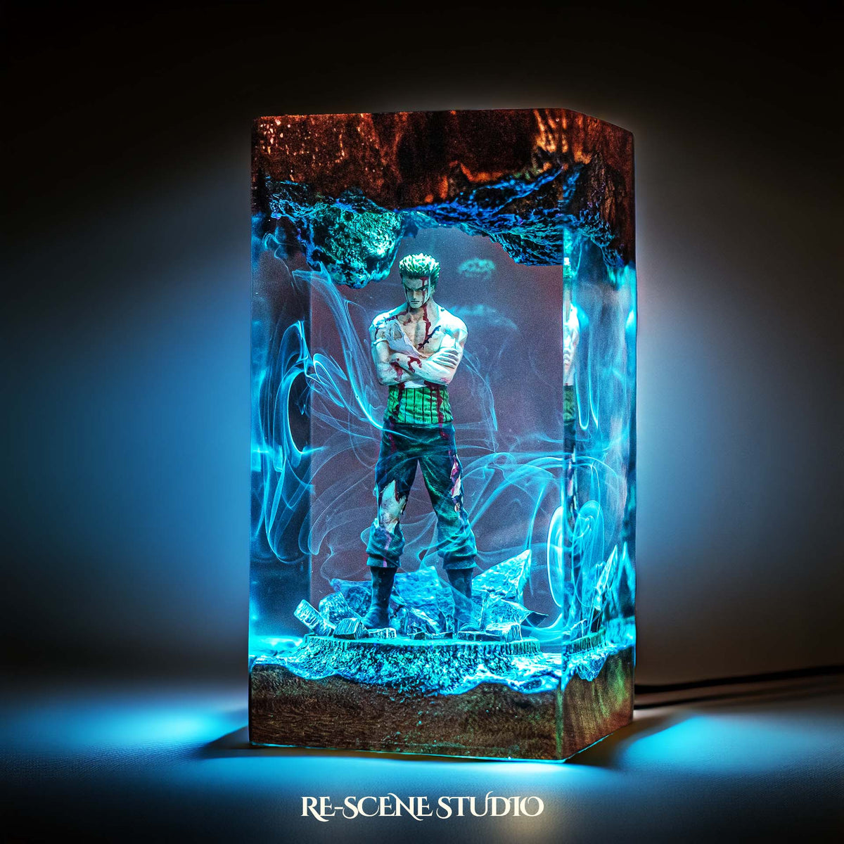Roronoa Zoro Resin Lamp V4 — view 6