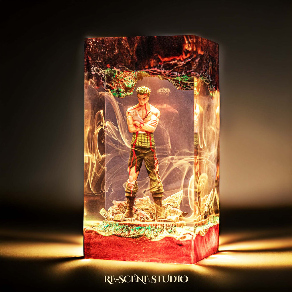 Roronoa Zoro Resin Lamp V4 — view 7