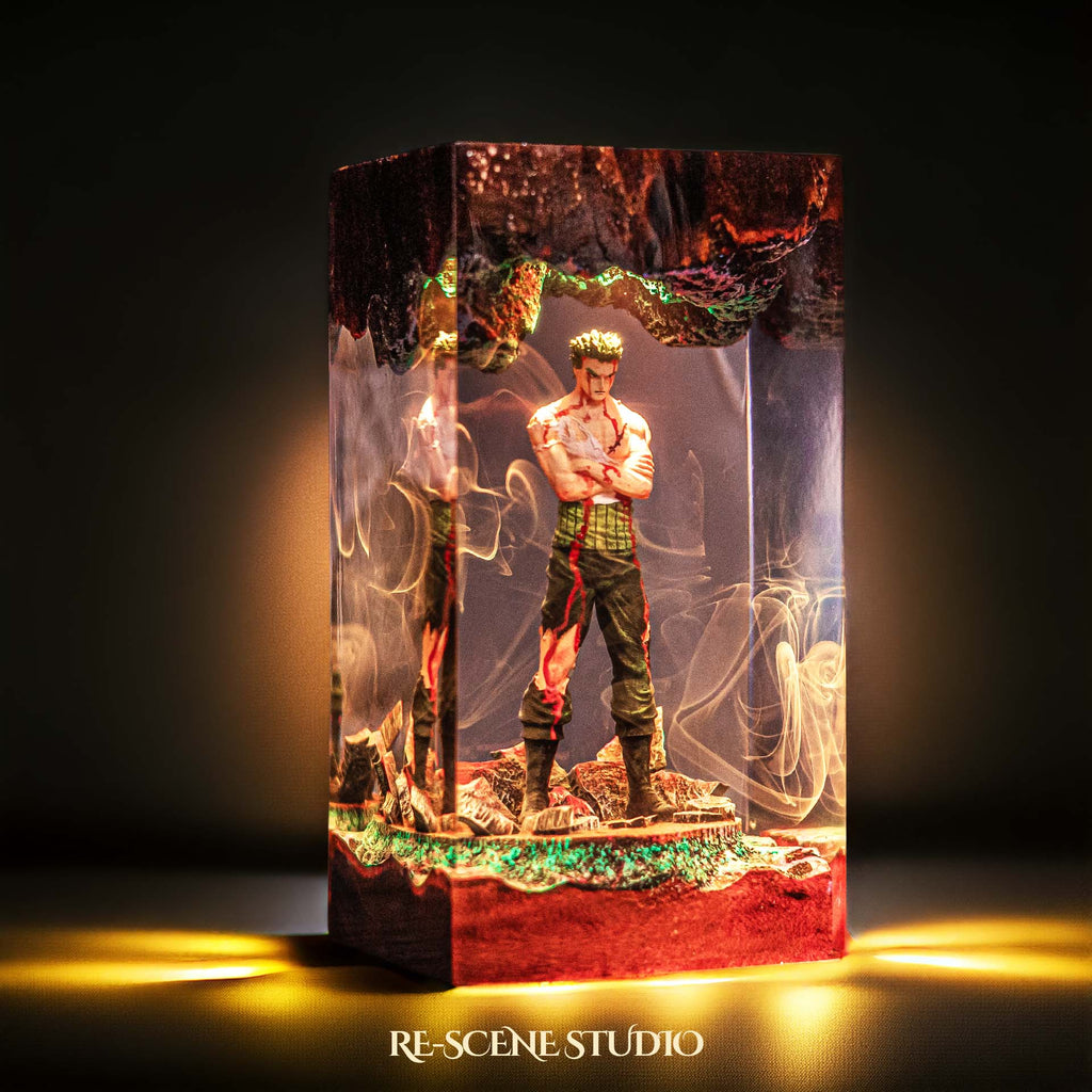 Roronoa Zoro Resin Lamp V4 — view 9