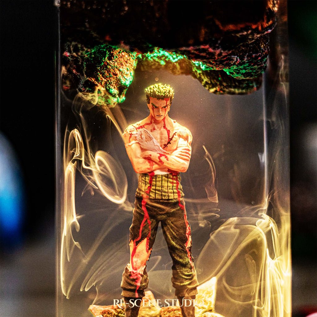 Roronoa Zoro Resin Lamp V4 — view 2