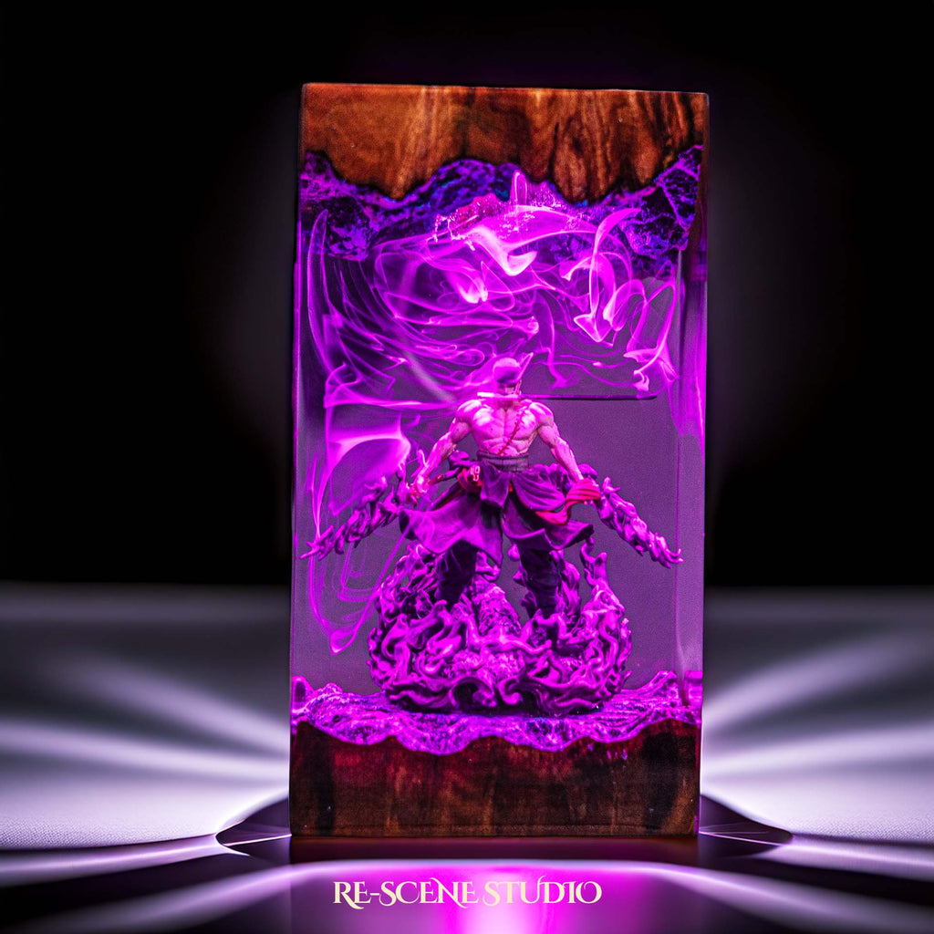 Roronoa Zoro Resin Lamp V5 — view 2