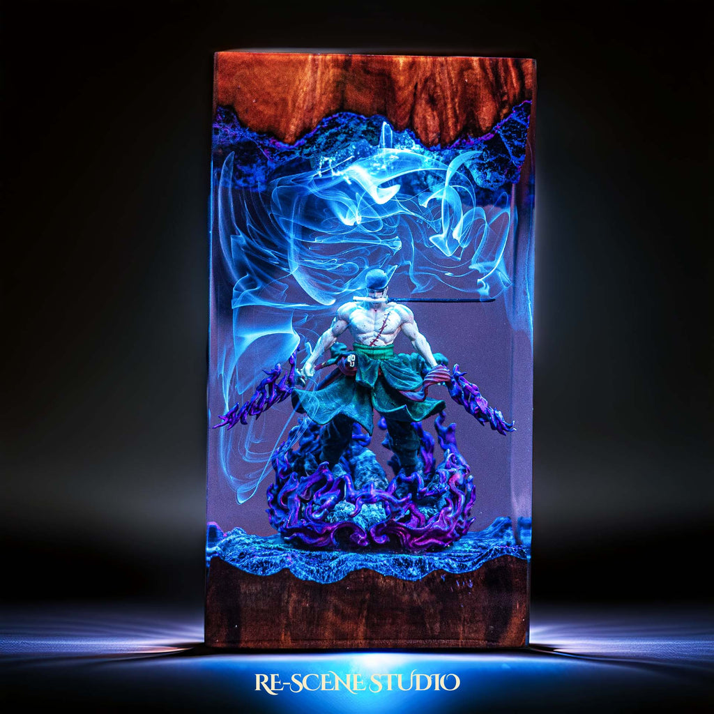 Roronoa Zoro Resin Lamp V5 — view 3