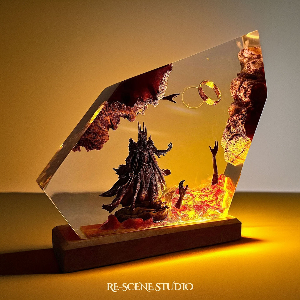 Sauron Dark Lord Resin Lamp, The Lord of the Rings — view 4