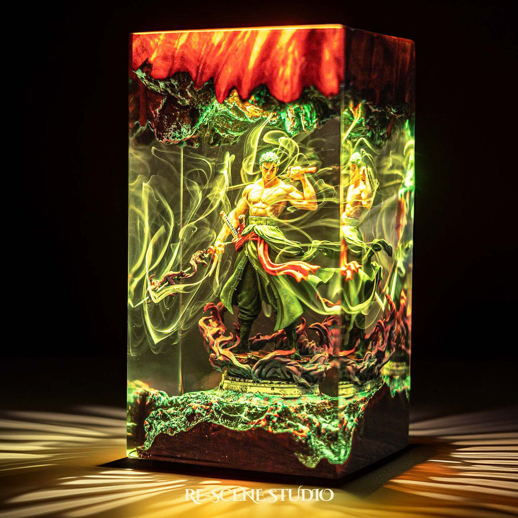 Roronoa Zoro Resin Lamp V3 — view 5