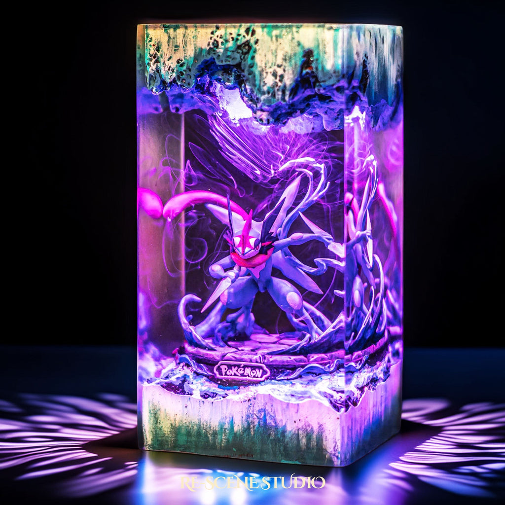 Greninja Resin Lamp V1