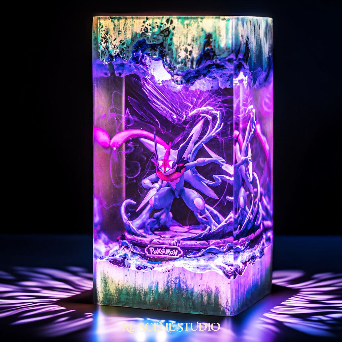 Greninja Resin Lamp V1