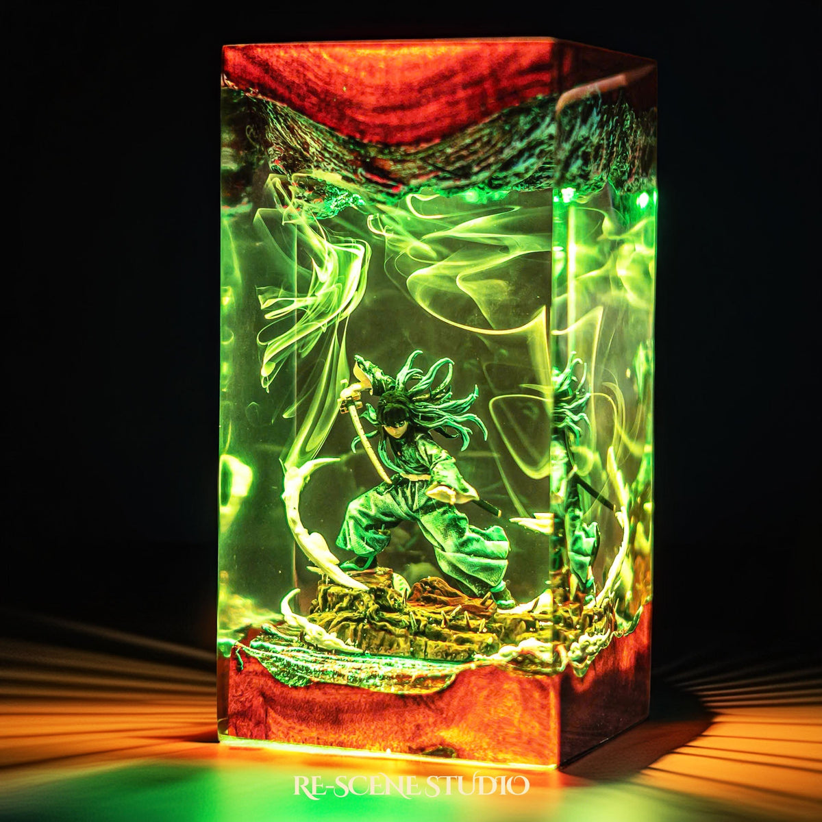 Muichiro Tokito Resin Lamp — view 5