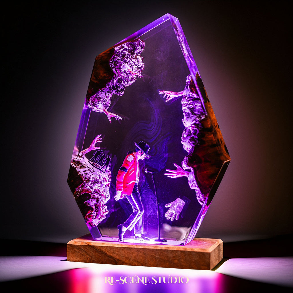 Michael Jackson Resin Lamp V2 — view 5