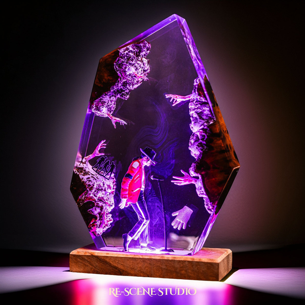 Michael Jackson Resin Lamp V2 — view 5