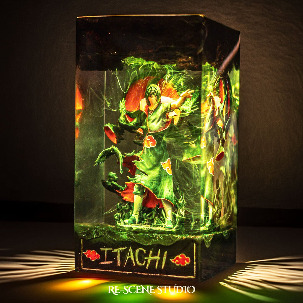 Itachi Uchiha Resin Lamp V1 — view 2