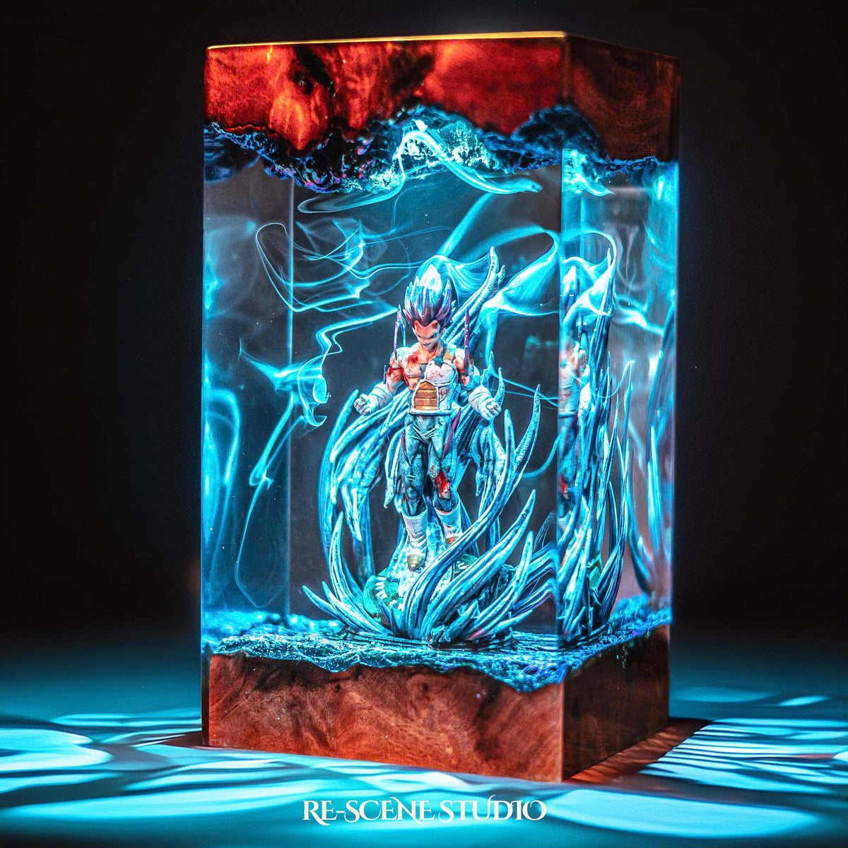 Vegeta Ultra Ego Resin Lamp V2 — view 3
