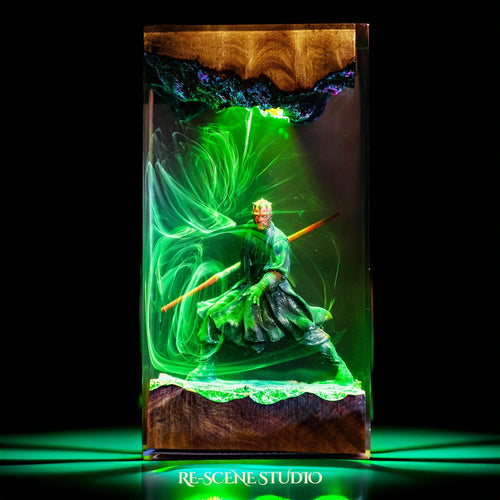 Darth Maul Resin Lamp — view 2