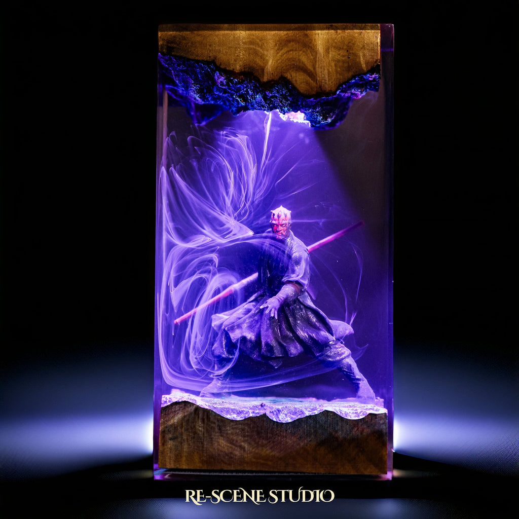 Darth Maul Resin Lamp — view 3