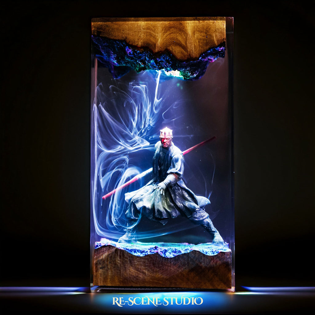 Darth Maul Resin Lamp — view 4