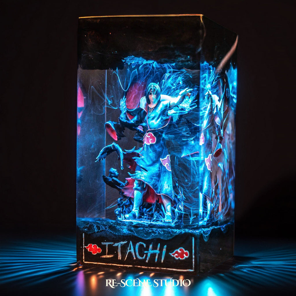 Itachi Uchiha Resin Lamp V1 — view 3